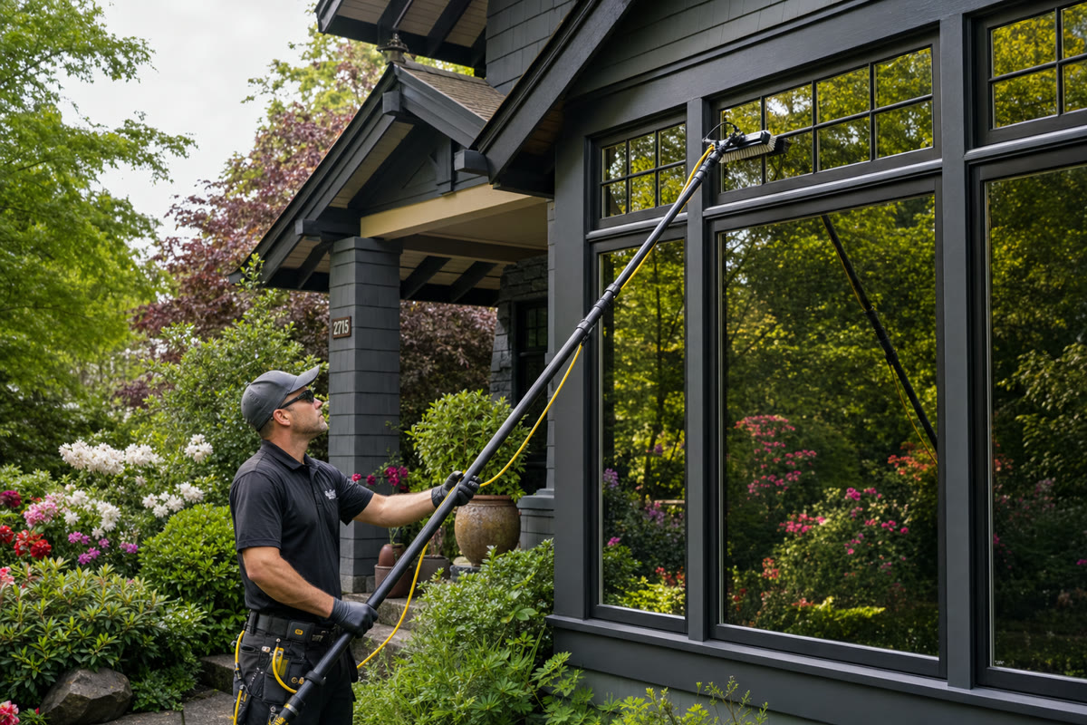 Professional window cleaning service Portland